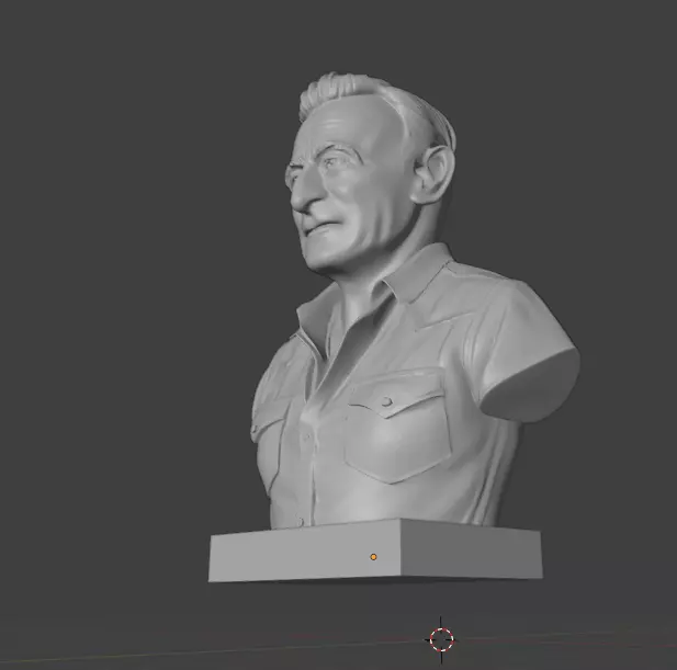 Bruce Springsteen 3D print model_3