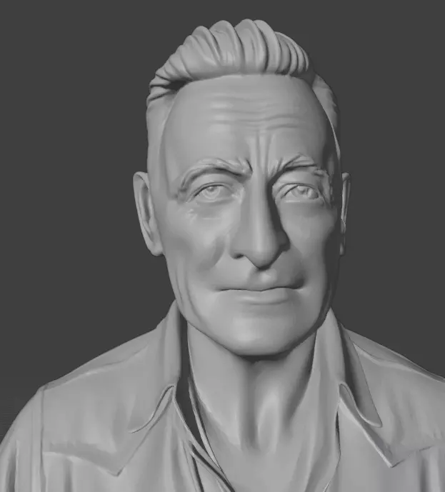 Bruce Springsteen 3D print model_12