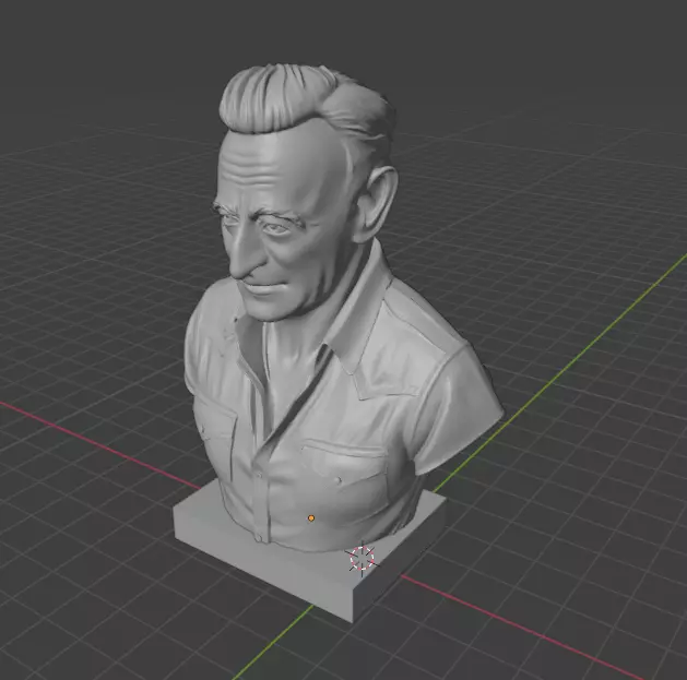 Bruce Springsteen 3D print model_2