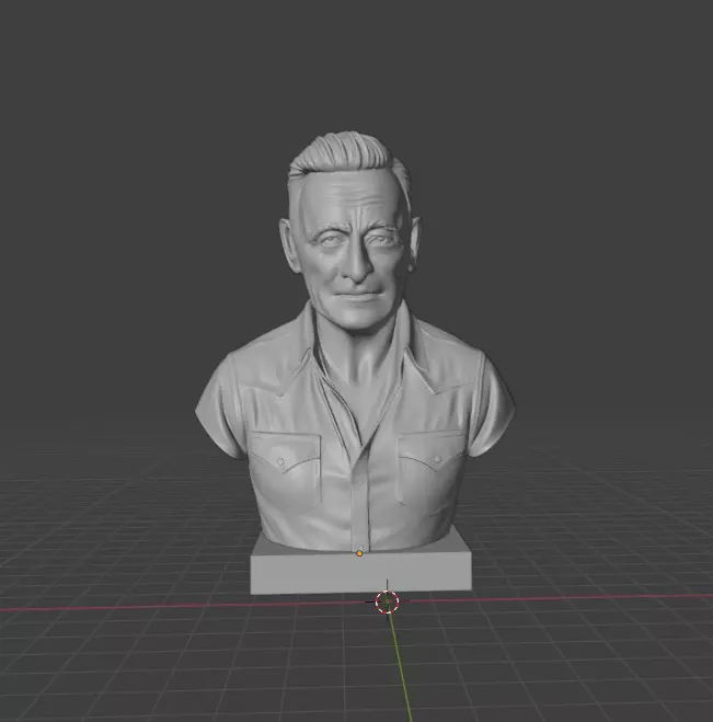 Bruce Springsteen 3D print model_11
