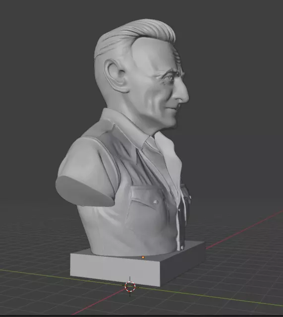 Bruce Springsteen 3D print model_21
