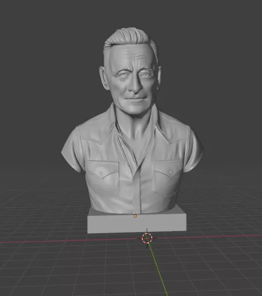 Bruce Springsteen 3D print model_7