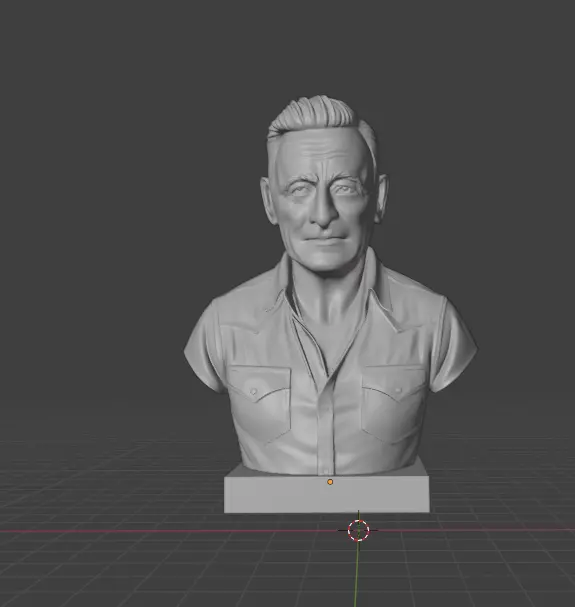 Bruce Springsteen 3D print model_5