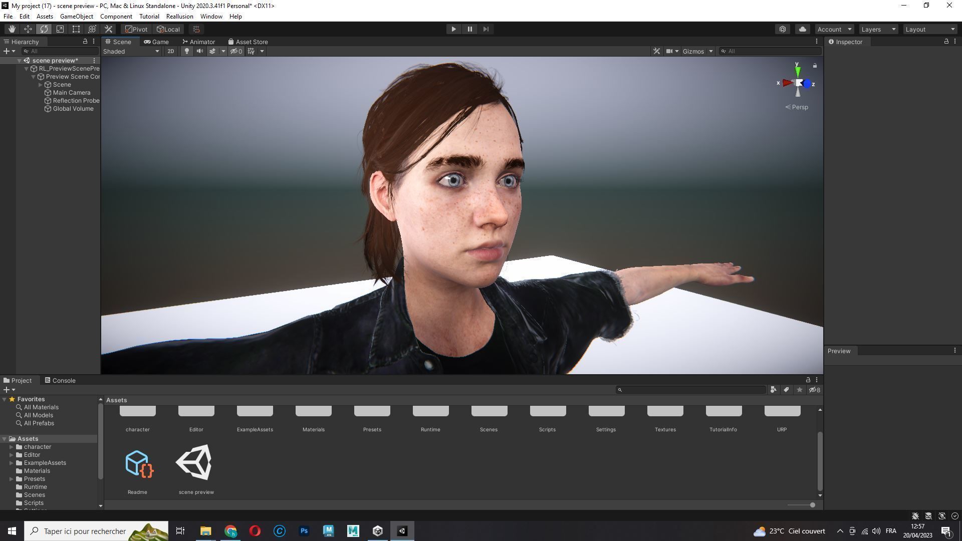 Ellie Last Of Us Full Rigged Ready Low-poly 3D model_31