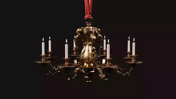 Neoclassical Chandelier