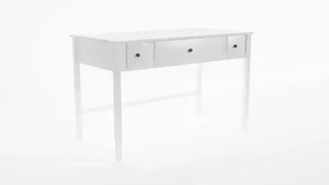 Basic White Writing Desk