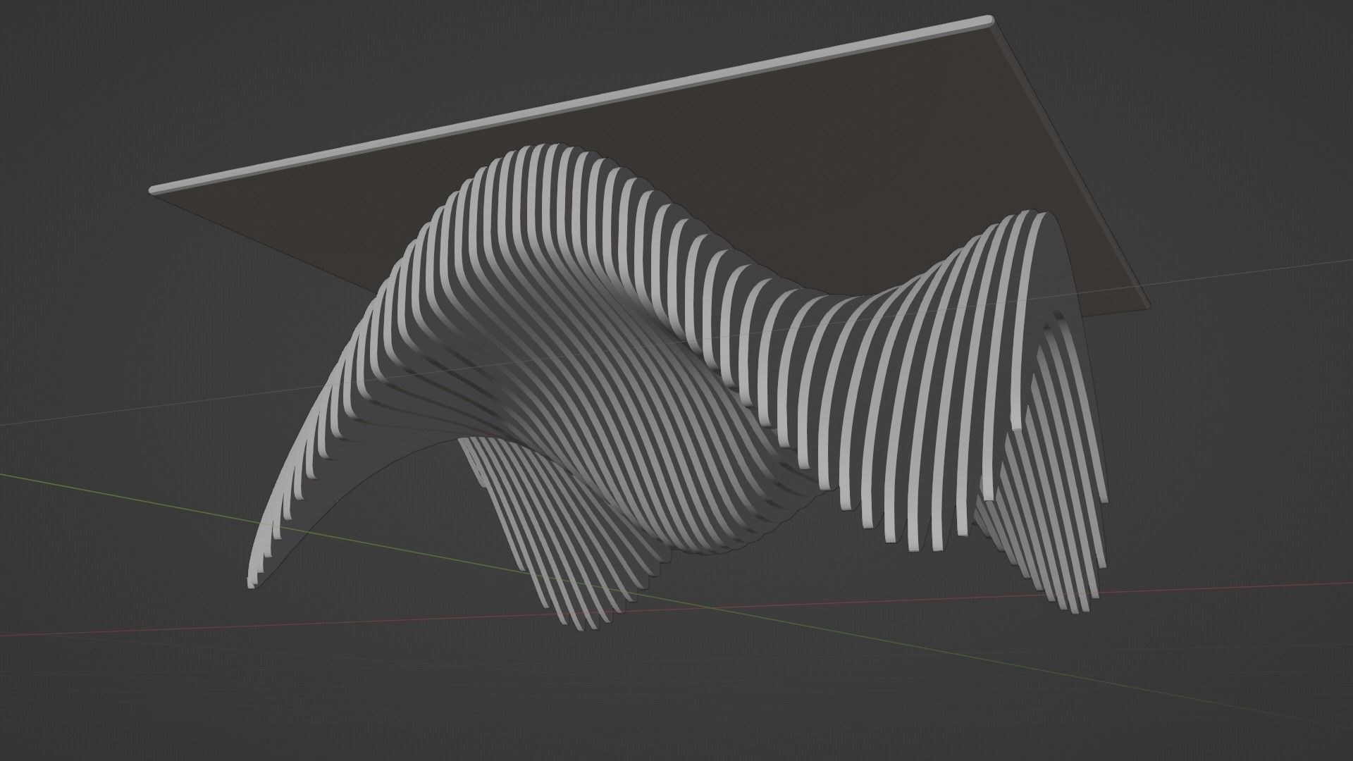 parametric table 3D model_4