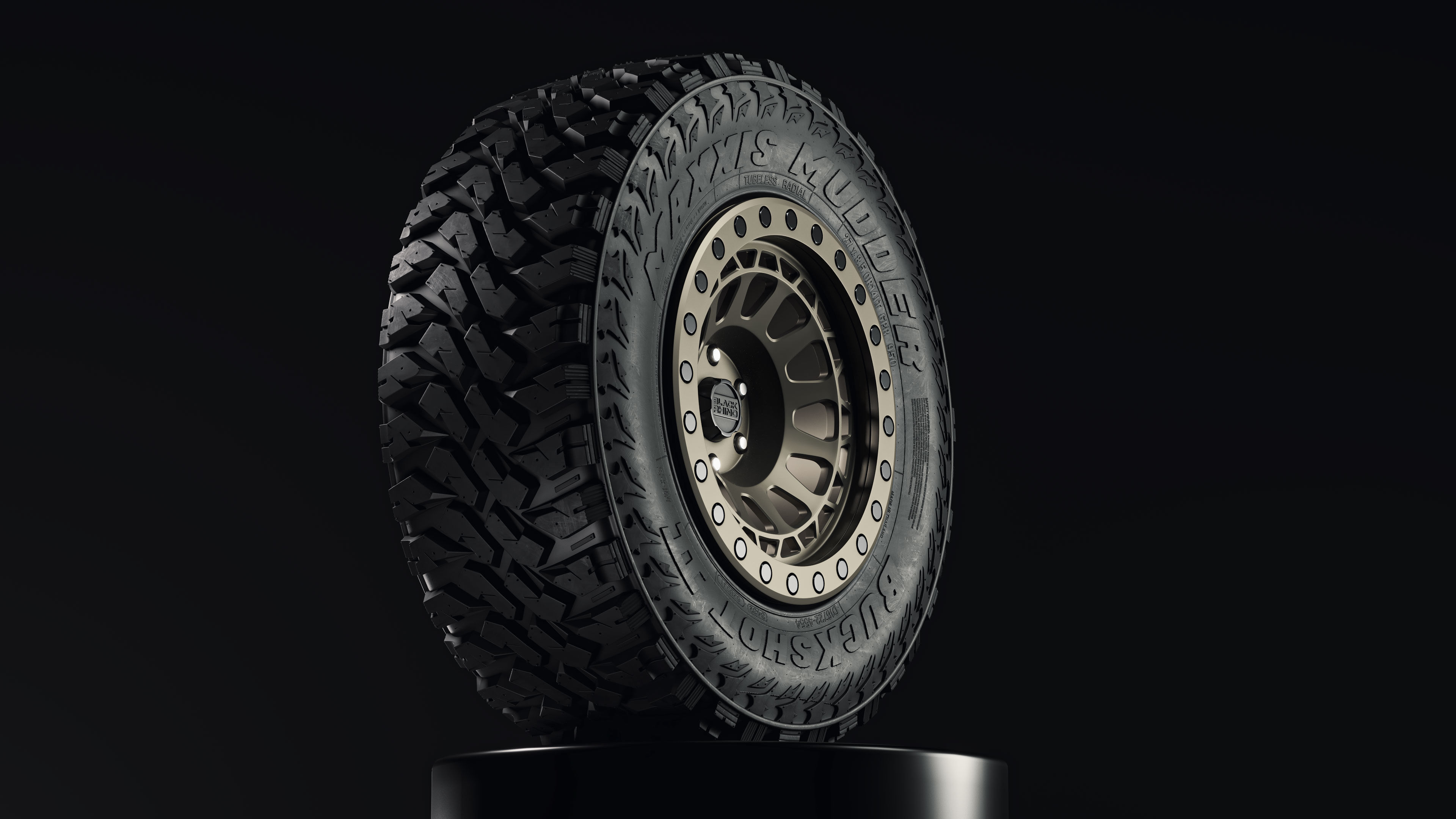 Maxxis Buckshot Mudder II MT-764 3D model_1