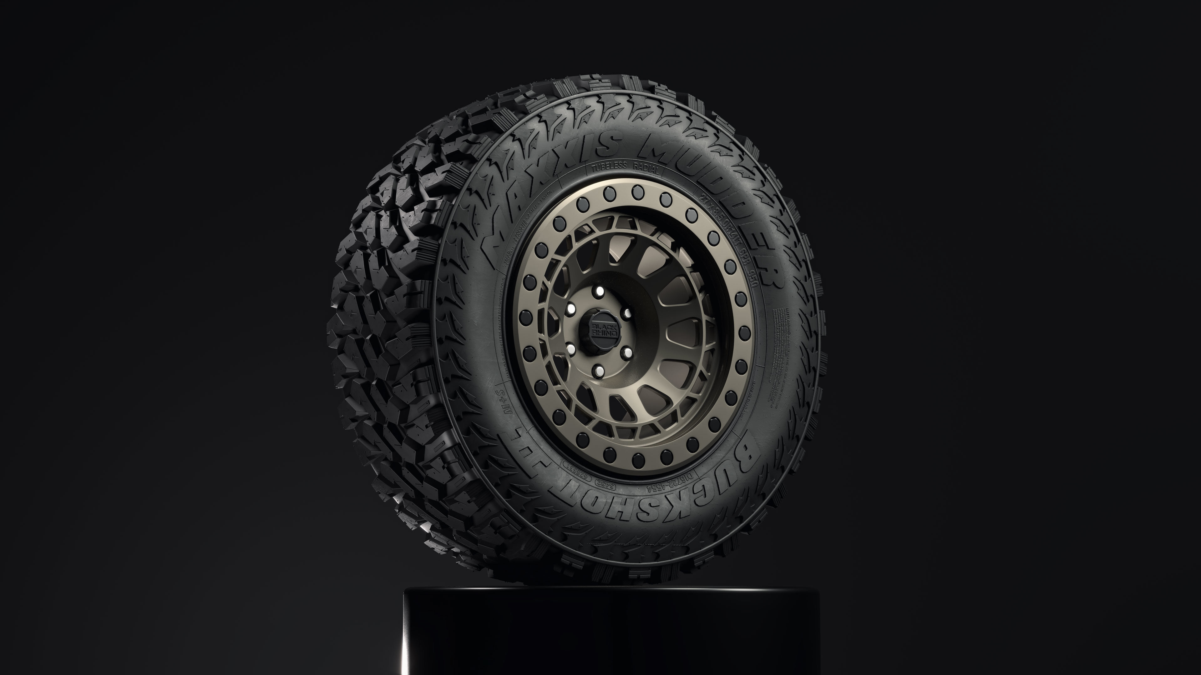 Maxxis Buckshot Mudder II MT-764 3D model | CGTrader