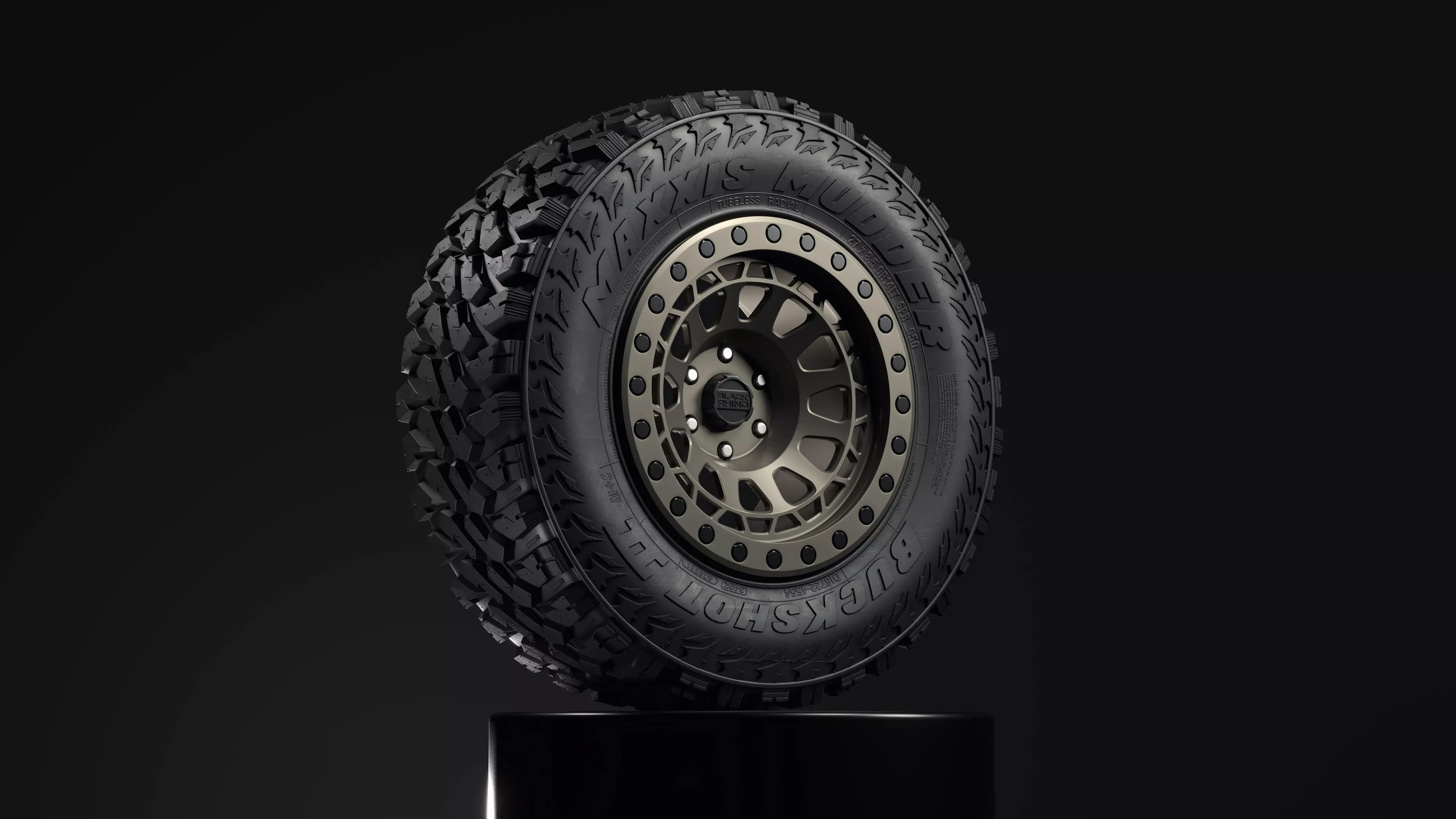Maxxis Buckshot Mudder II MT-764 3D model_0