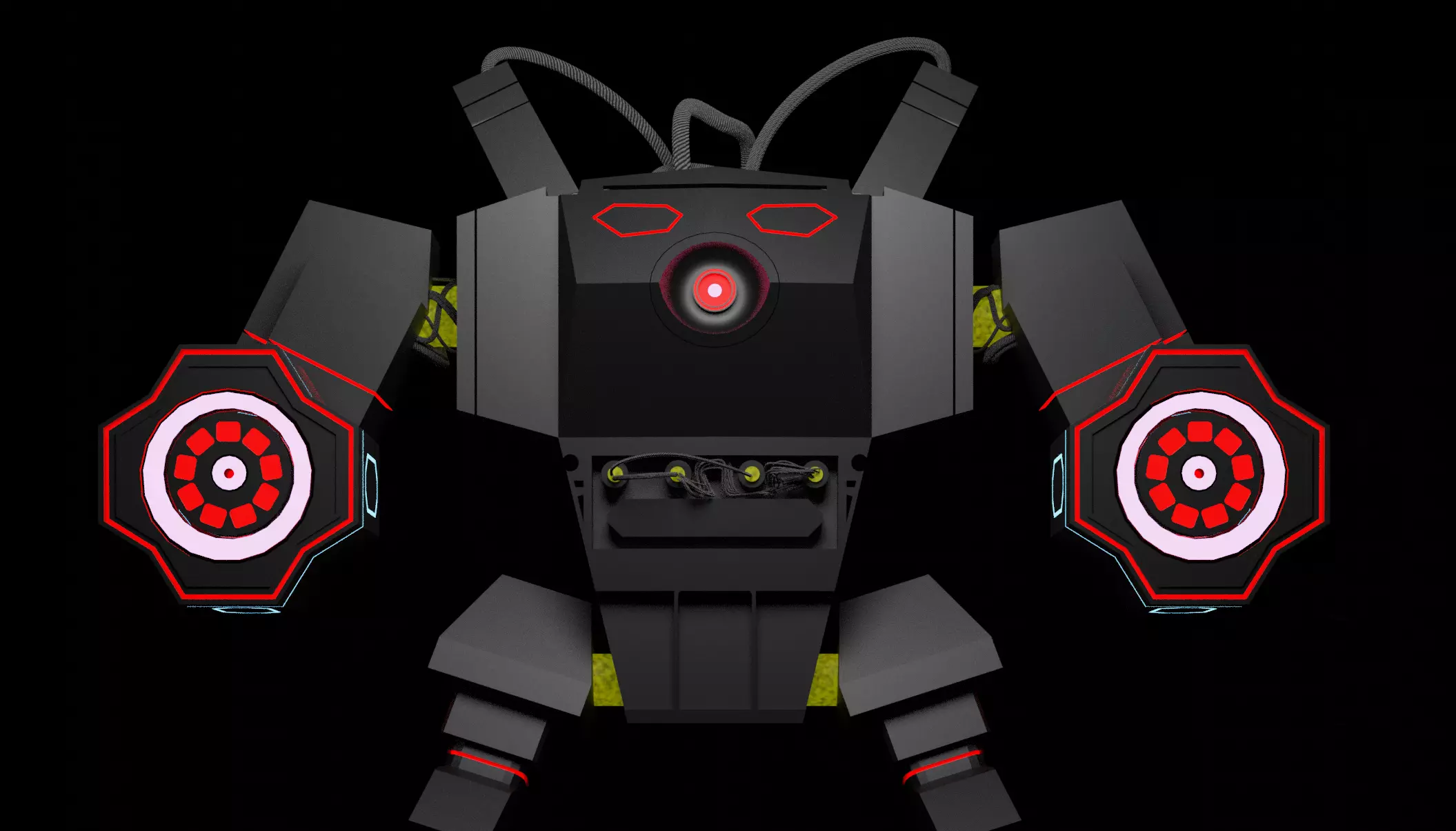robot Free 3D model_0