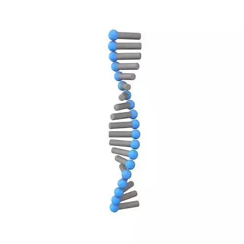 Cartoon RNA Molecule v1 006