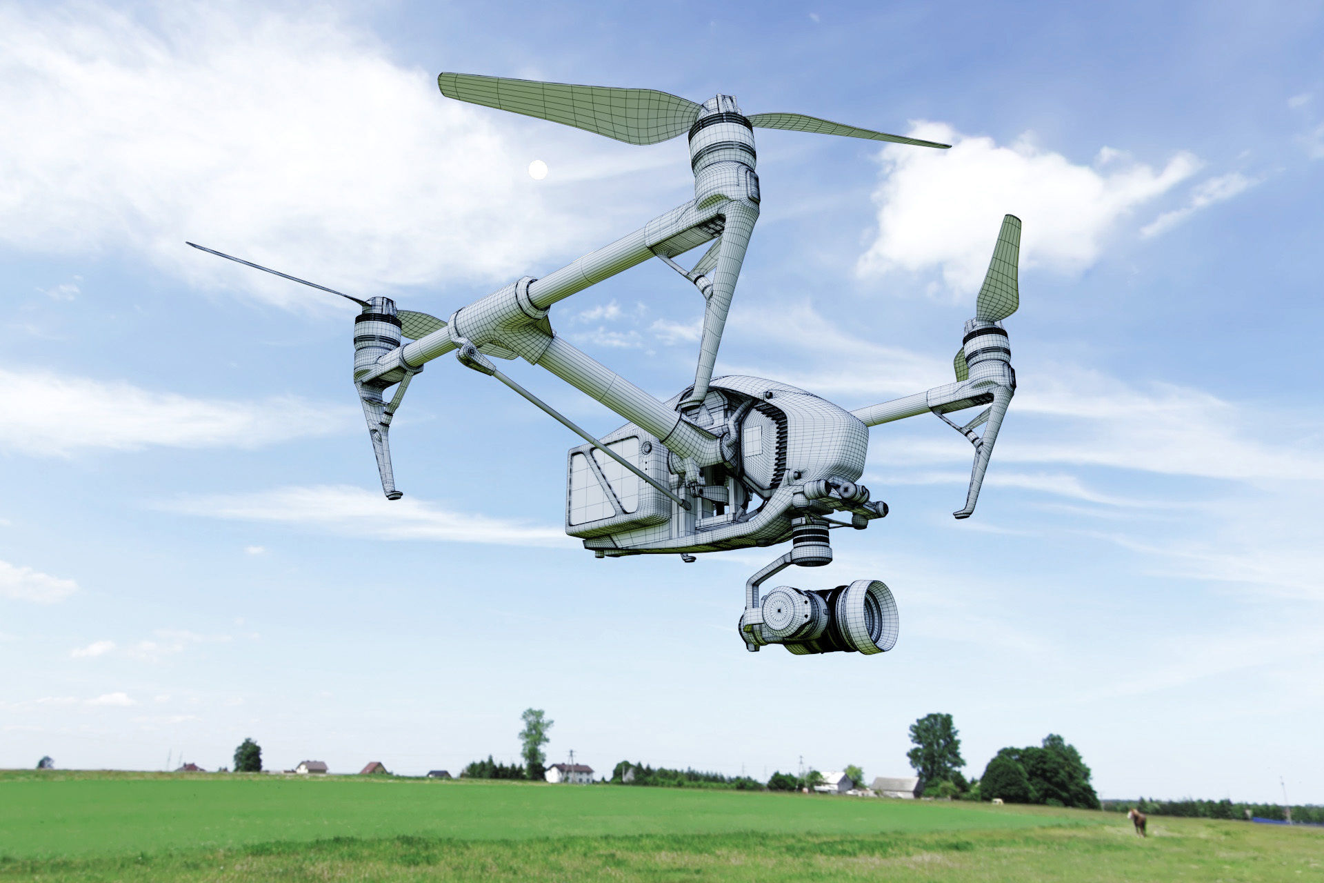 Mechanical - Drone series - Part 1 01 3D model_5