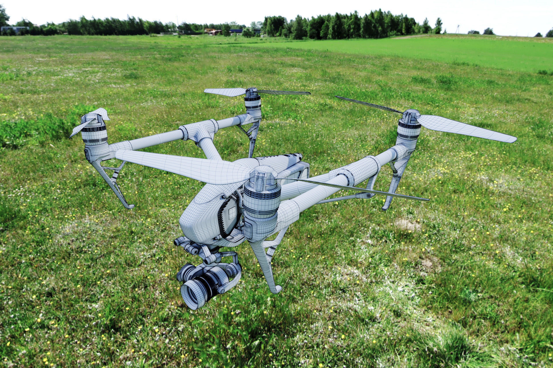 Mechanical - Drone series - Part 1 01 3D model_4