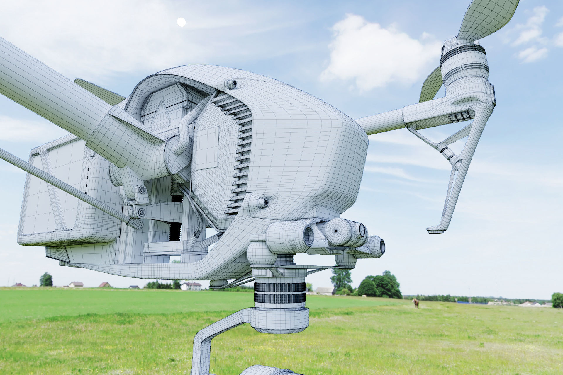 Mechanical - Drone series - Part 1 01 3D model_2