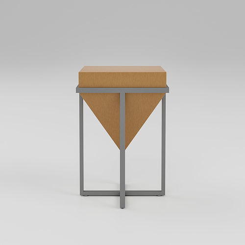 3D model Modern Minimalistic Side Table VR / AR / low-poly | CGTrader