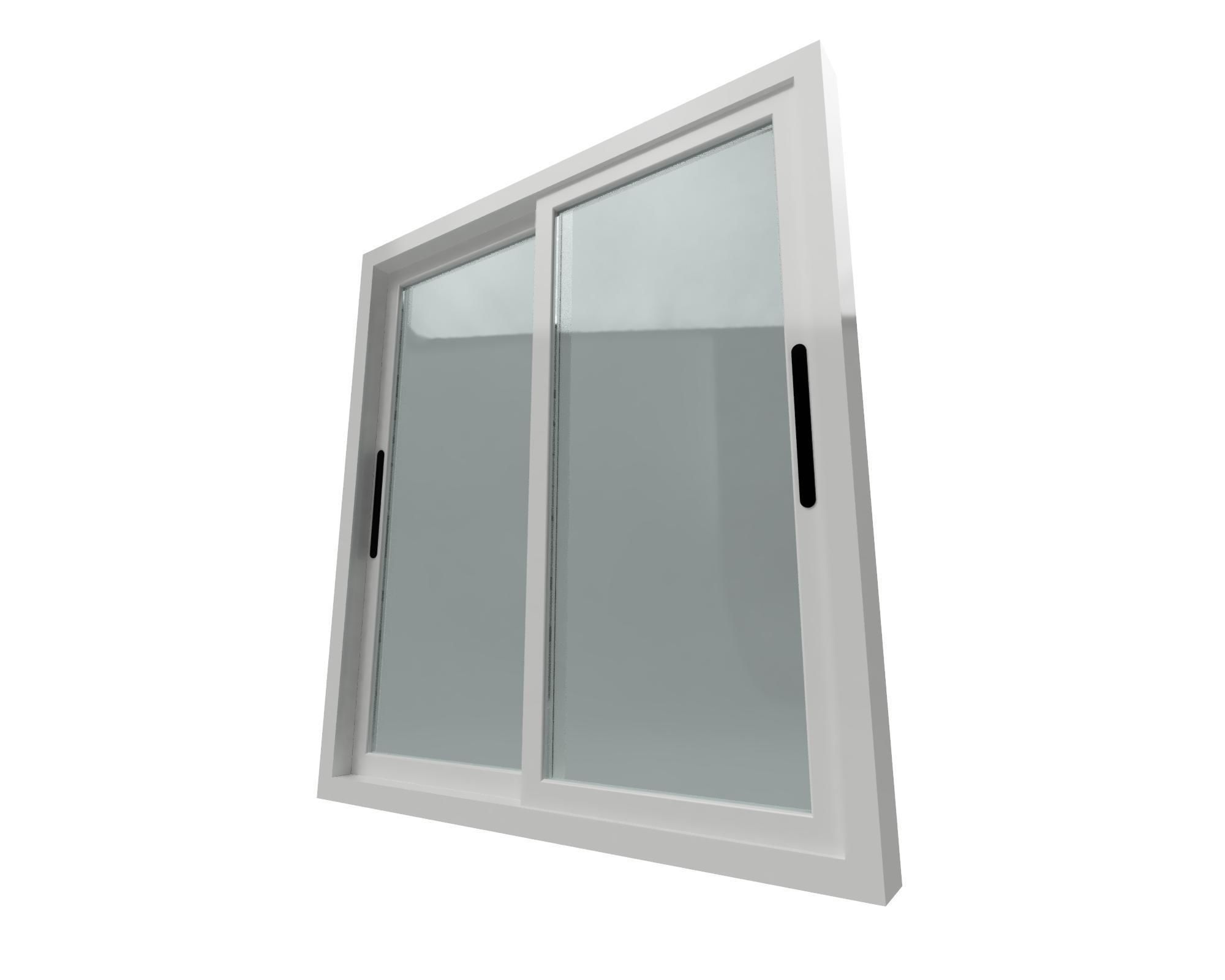 Sliding window 3D model_1