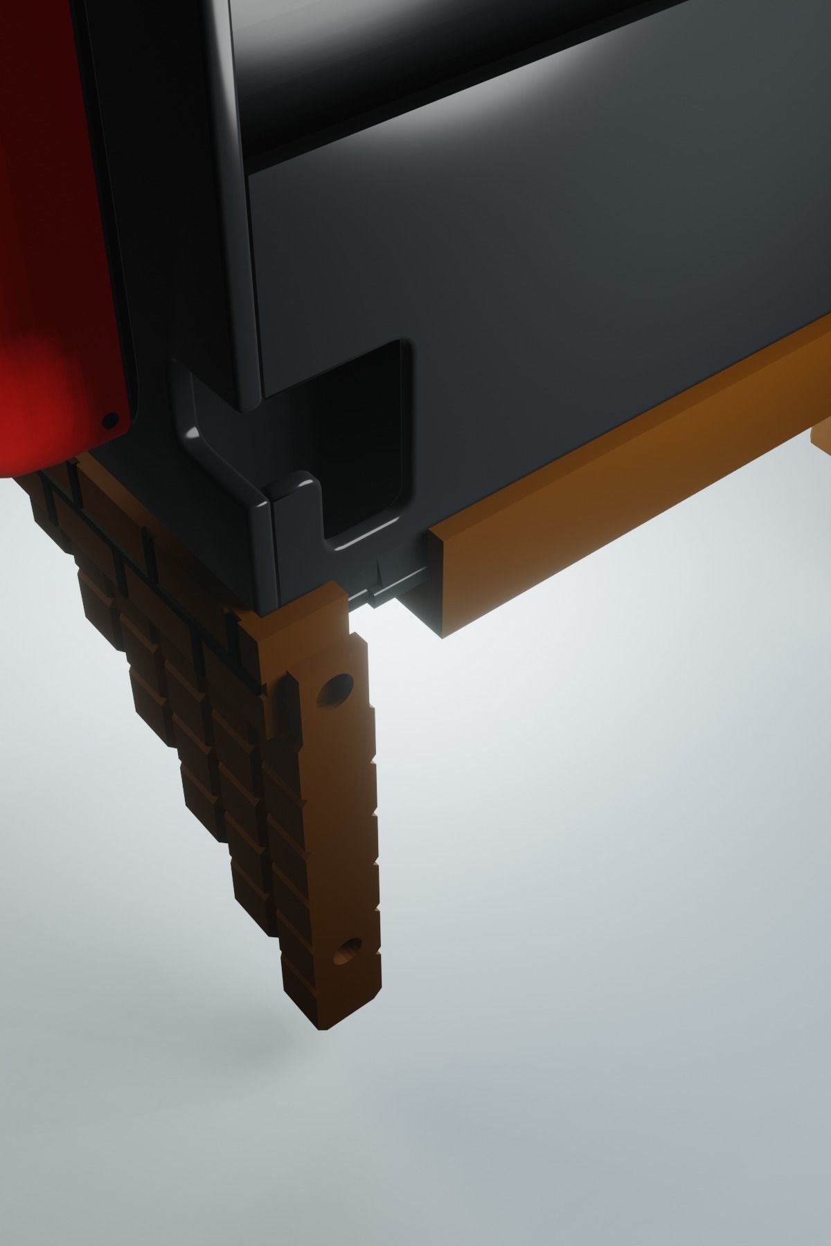 Support Nintendo Switch Mario World and 25 games 3D print model_12