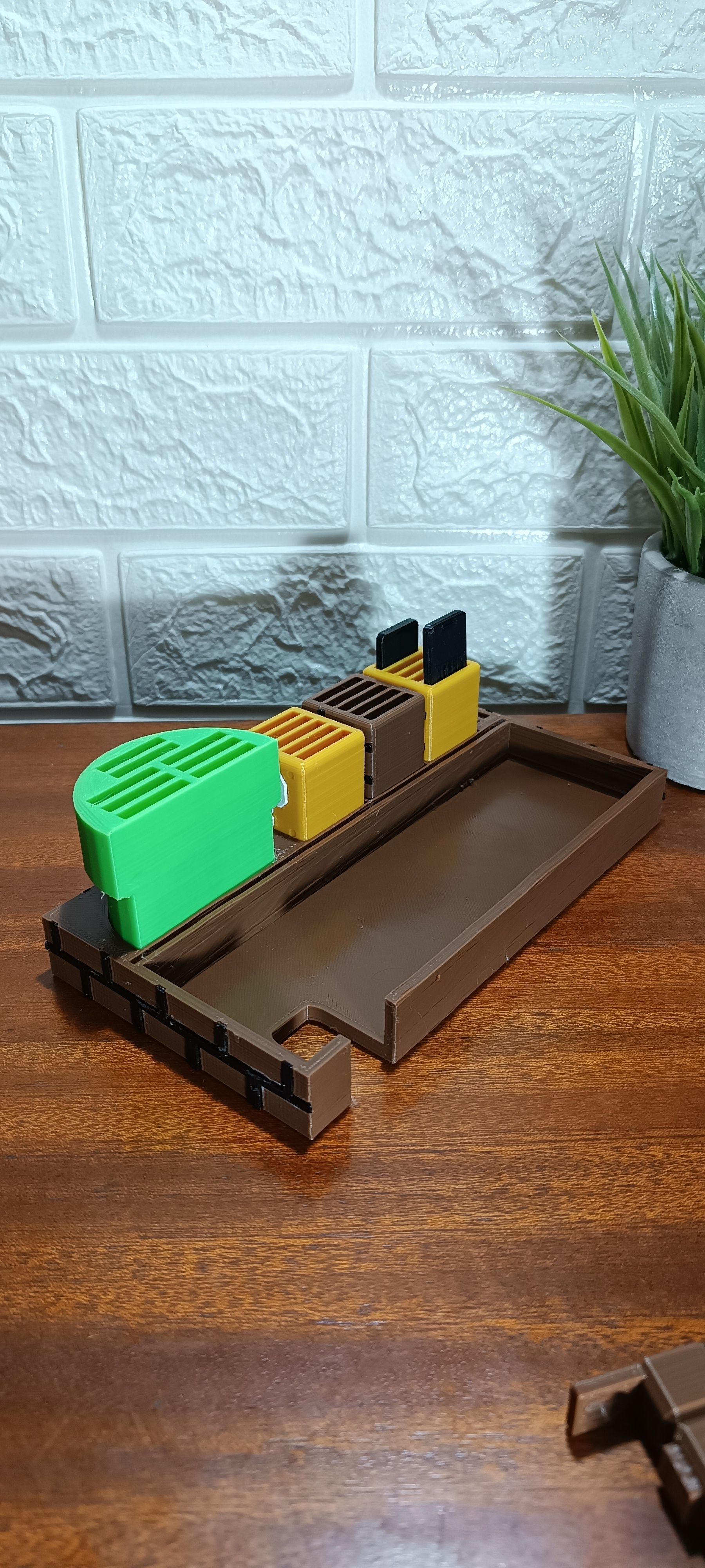 Support Nintendo Switch Mario World and 25 games 3D print model_4