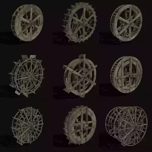 WATERMILL WHEEL FARM MILL CONSTRUCTION NEXT GEN COLLECTION