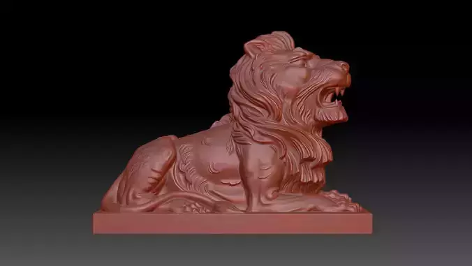 lion high resolution model