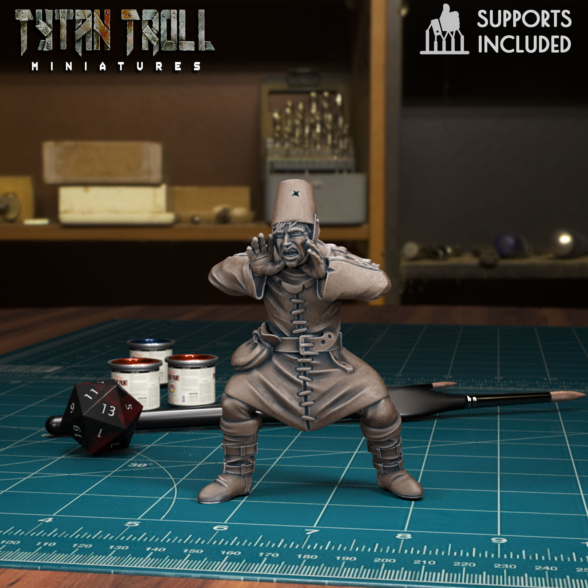 Mob Villager Pack 02 - Pre-Supported 3D print model_2