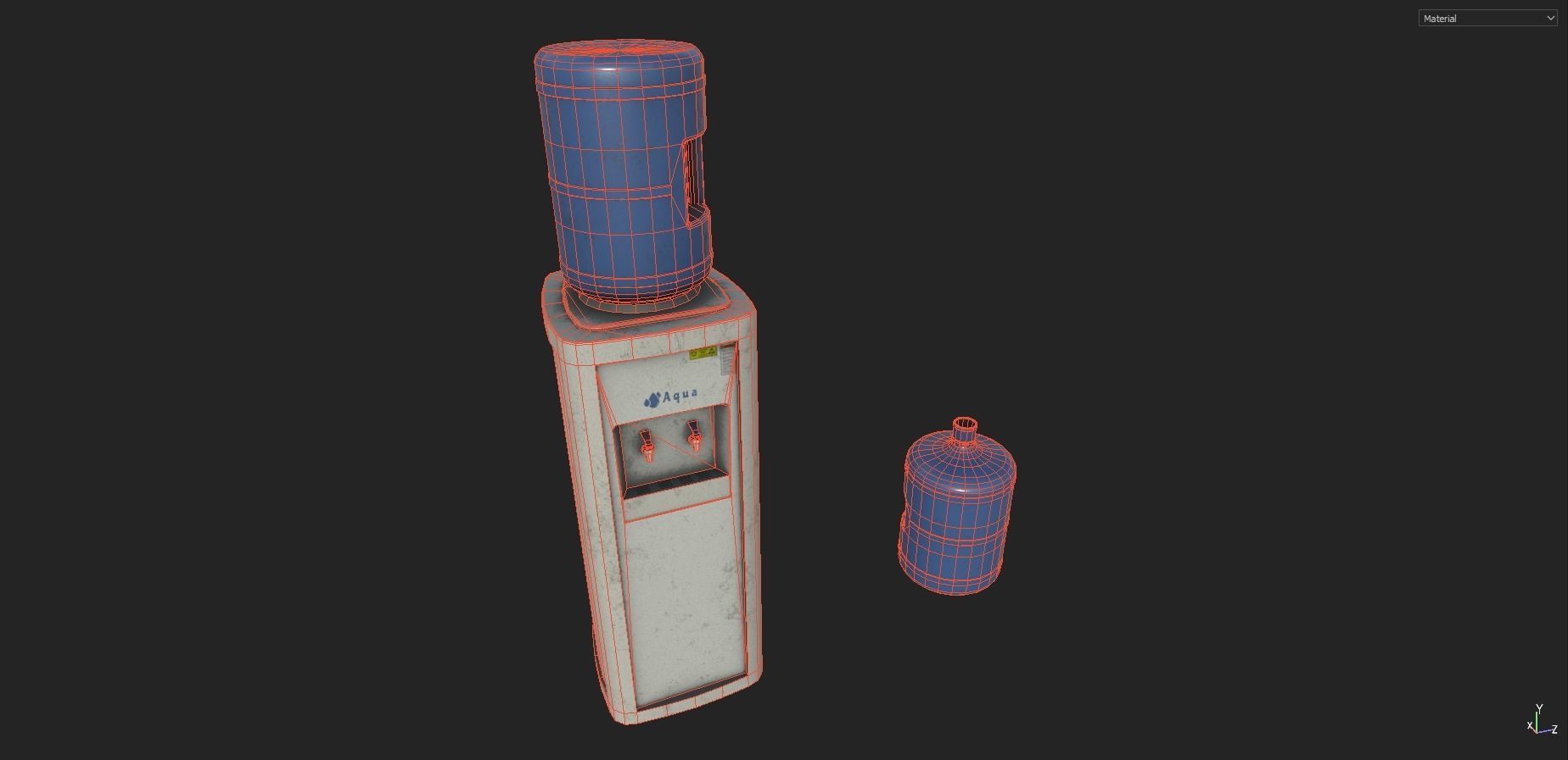 Appliances Prop Pack Low-poly 3D model_2
