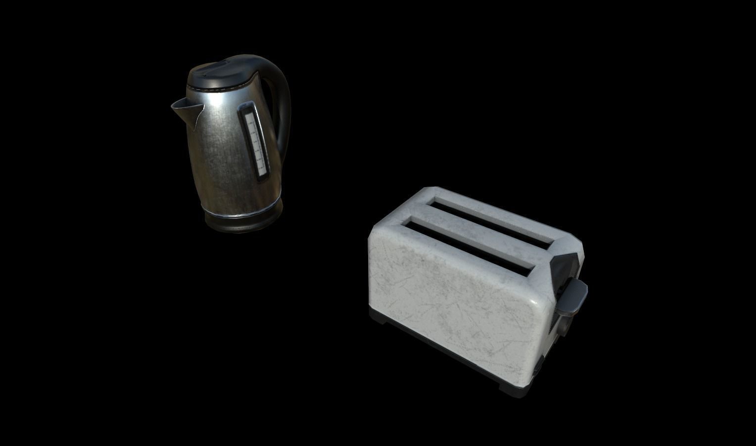 Appliances Prop Pack Low-poly 3D model_13