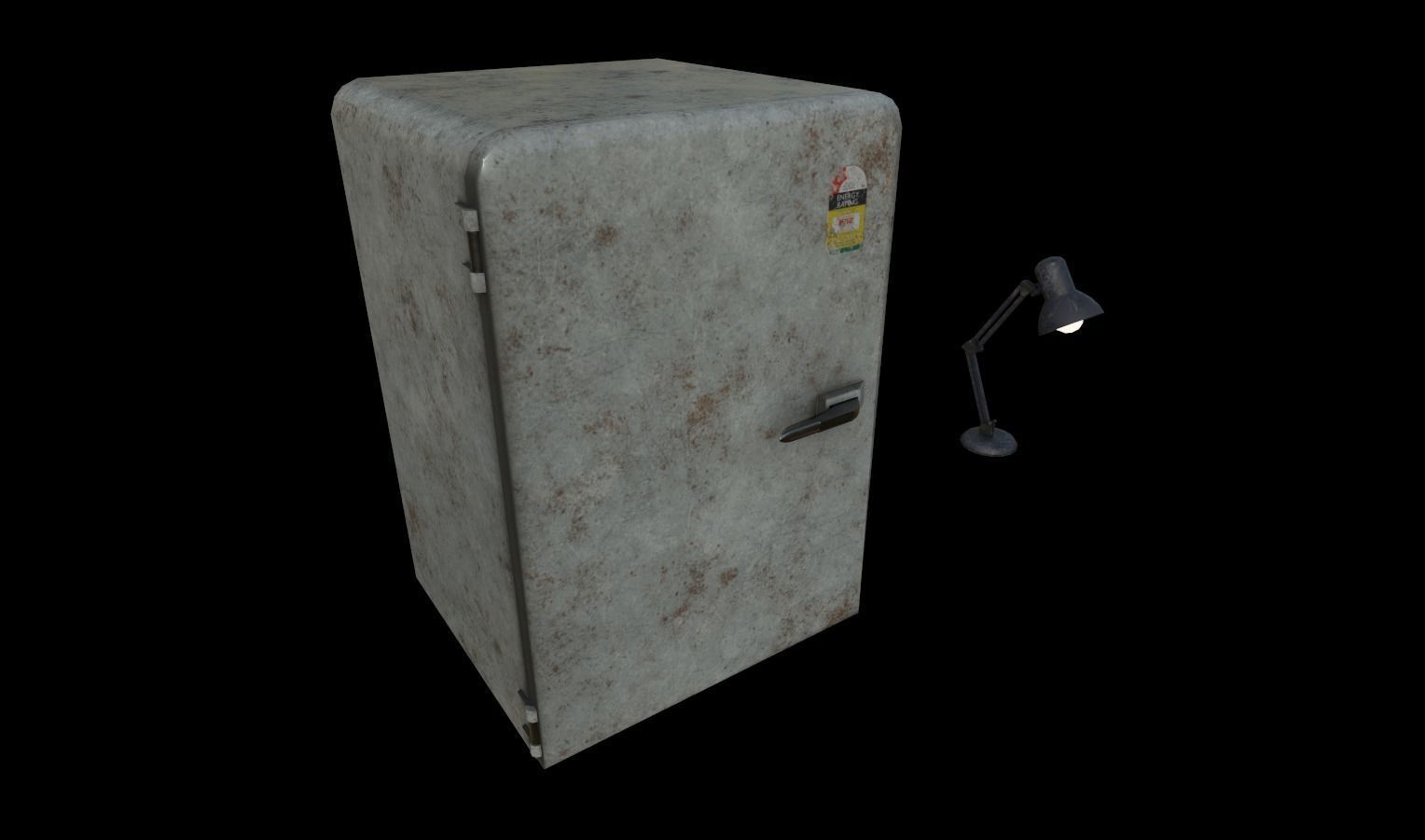 Appliances Prop Pack Low-poly 3D model_9