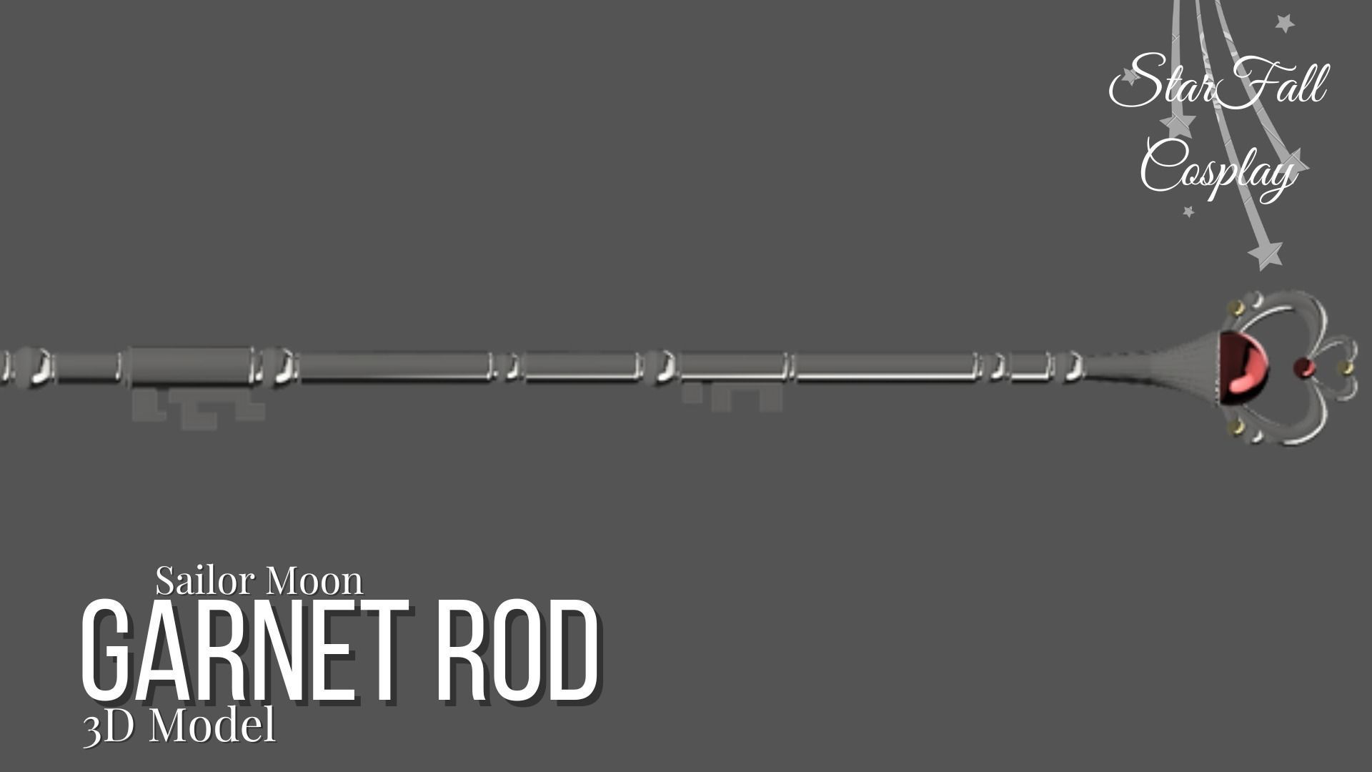 Garnet Rod Sailor Pluto 3D print model_6