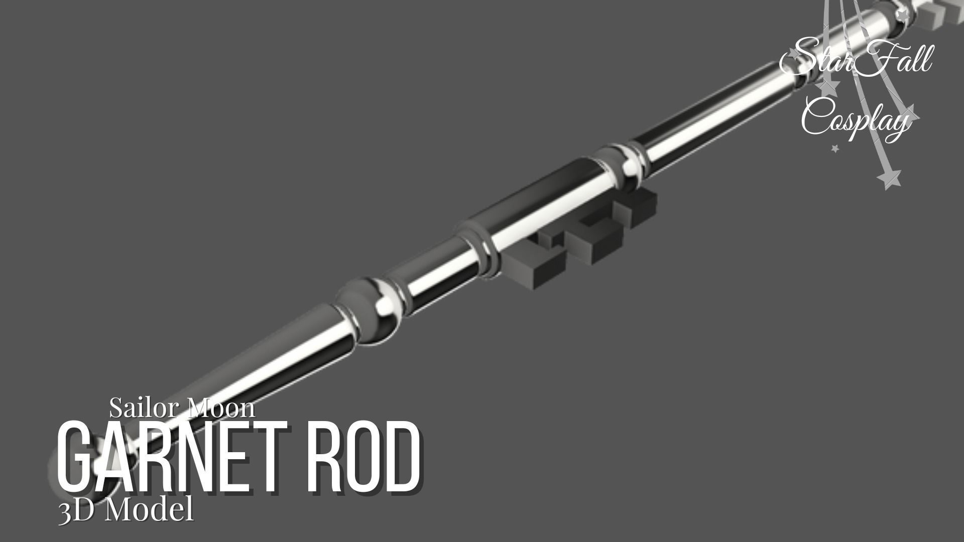 Garnet Rod Sailor Pluto 3D print model_4