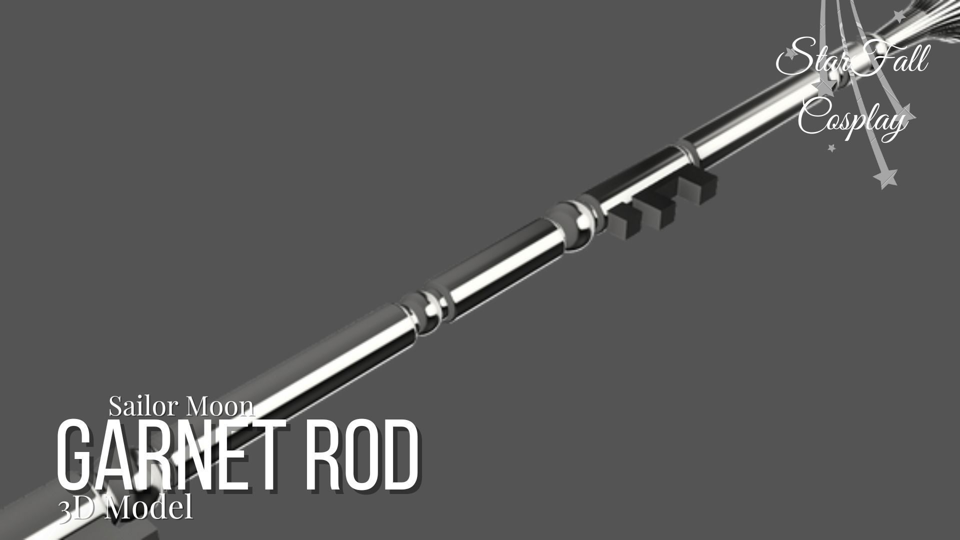 Garnet Rod Sailor Pluto 3D print model_3