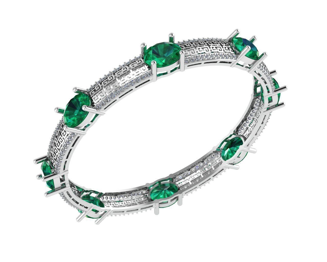 Bracelet 3D print model_1