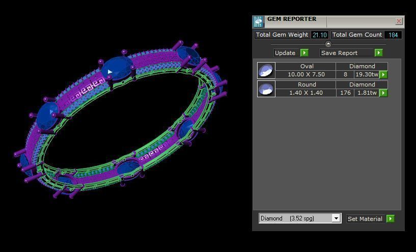 Bracelet 3D print model_5