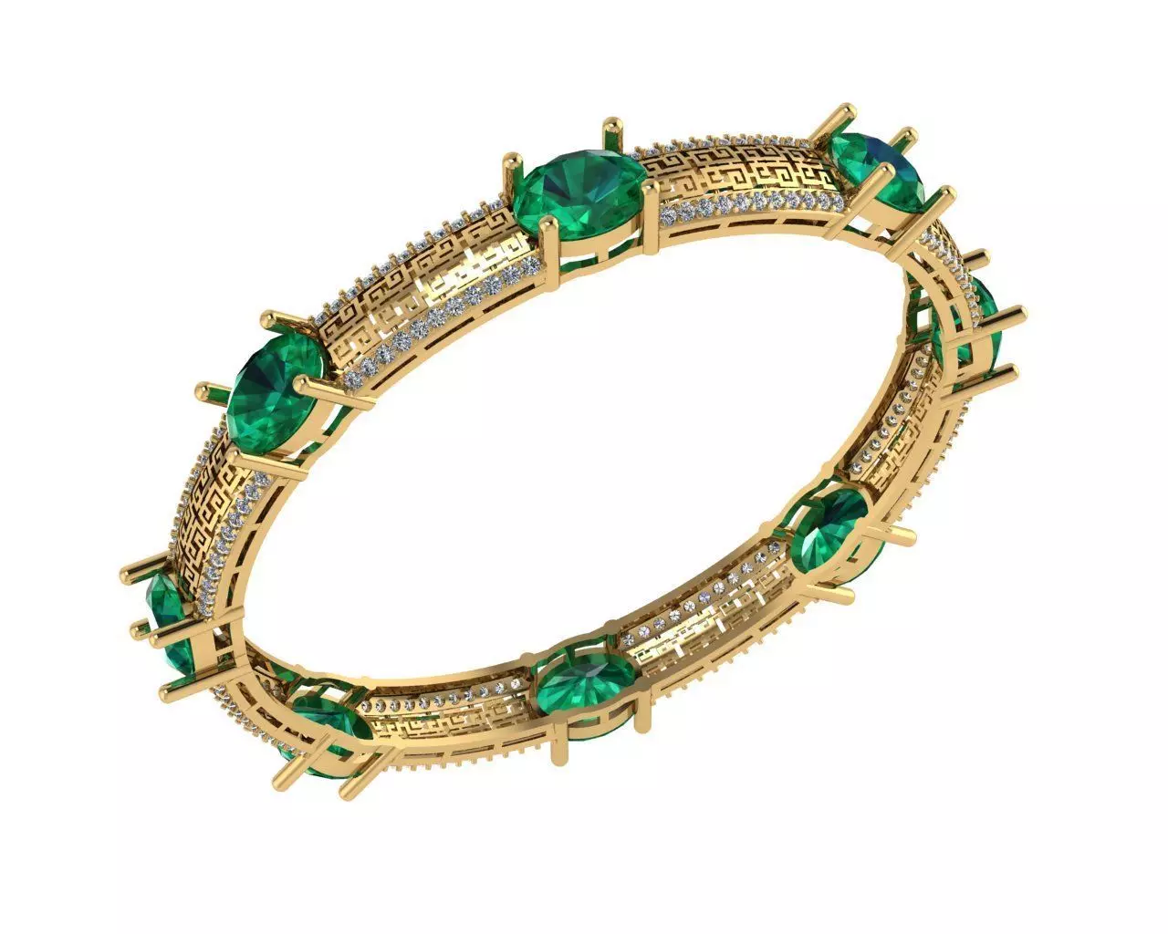 Bracelet 3D print model_0