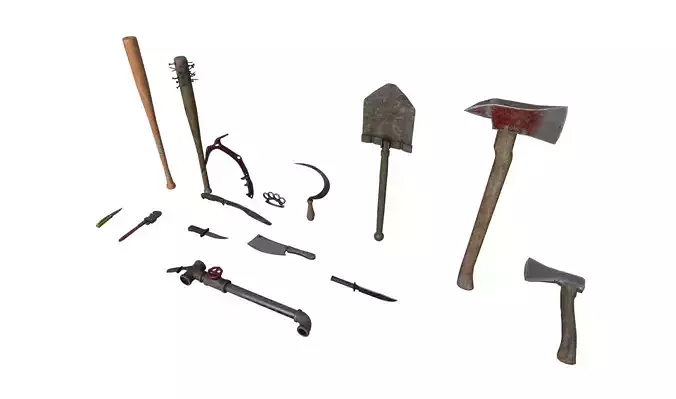 Melee Weapons pack 2