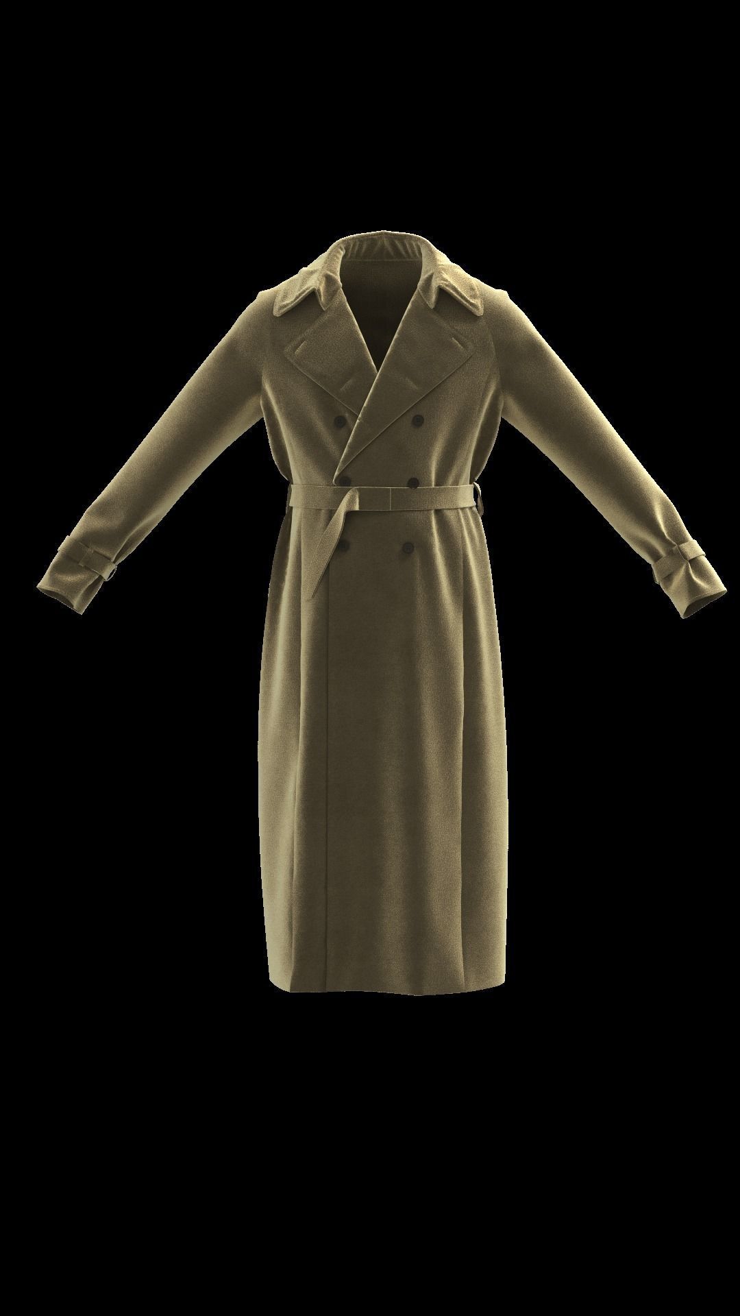 Mans Coat Marvelous Designer 3D model | CGTrader