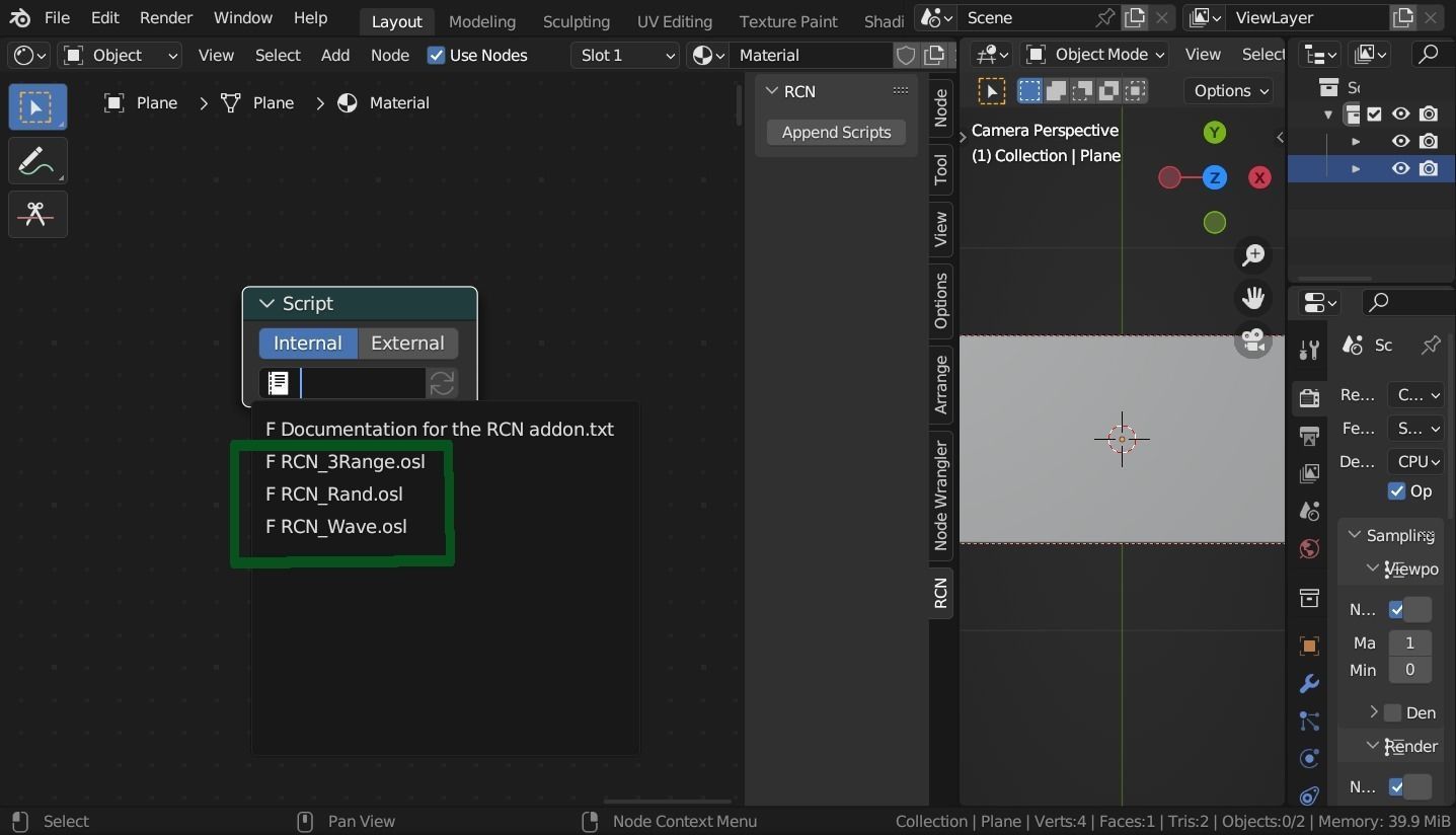 Random Color Node - Addon for Blender 3D model_4