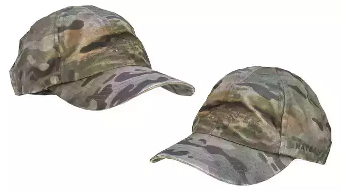 MATBOCK MILITARY HAT Low-poly 3D model