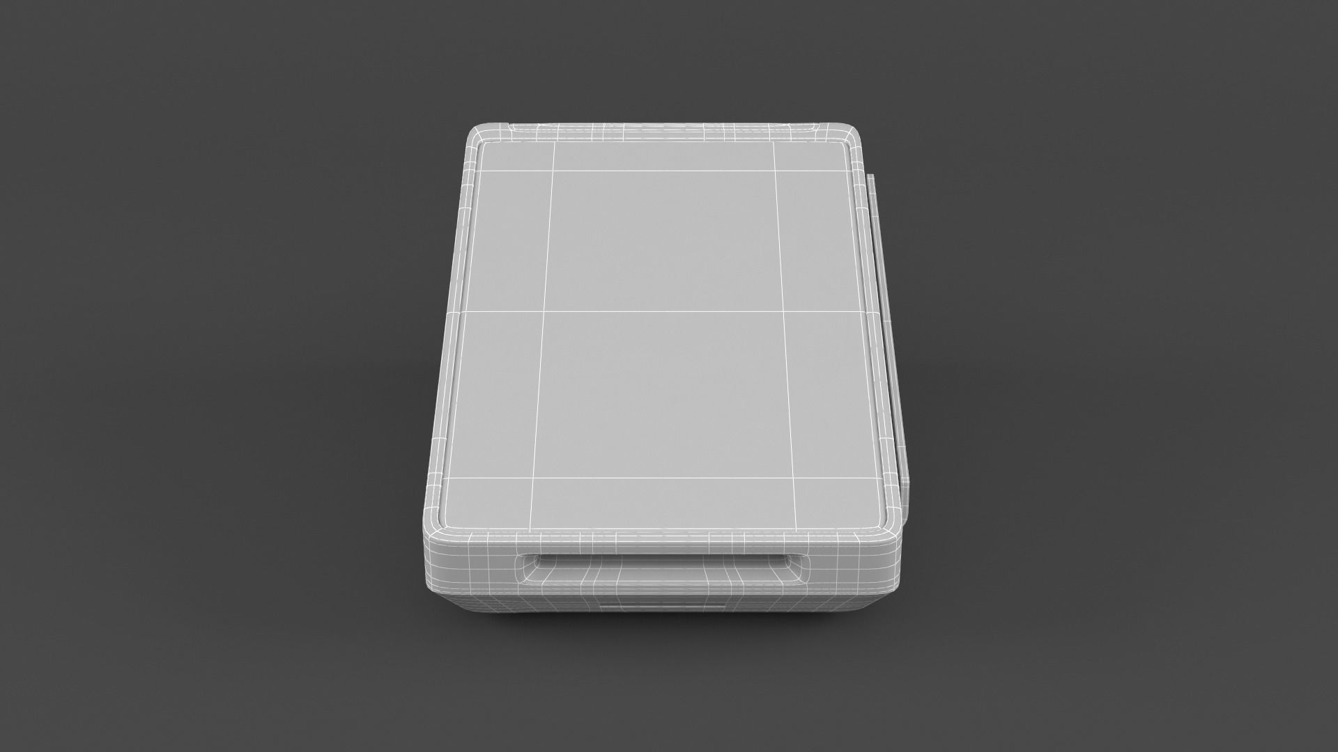 Square Terminal 3D model_8