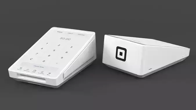 Square Terminal 3D model