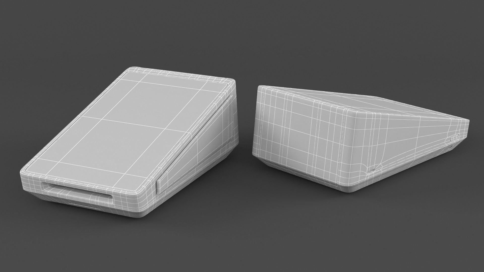 Square Terminal 3D model_7