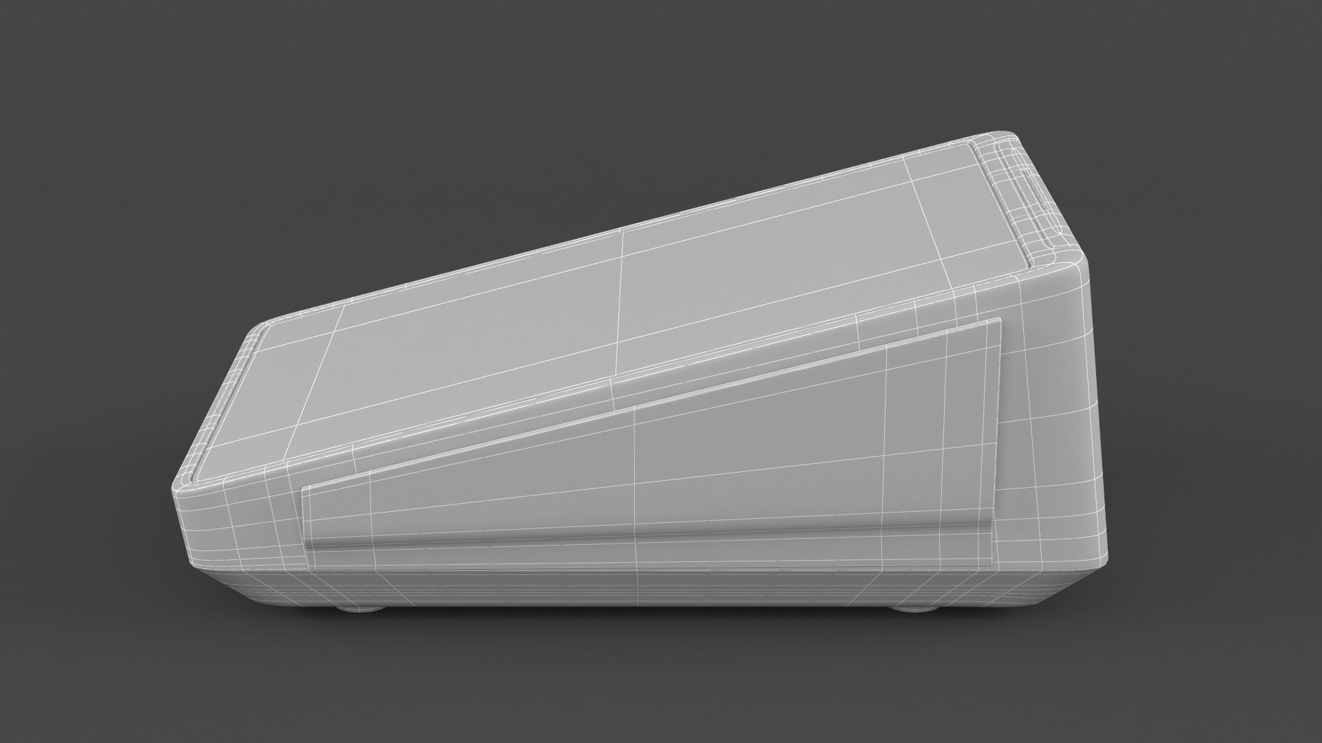 Square Terminal 3D model_13