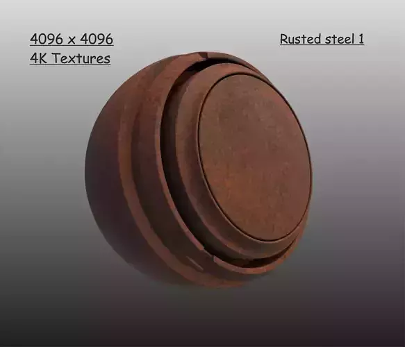 Rusted steel 1 Texture