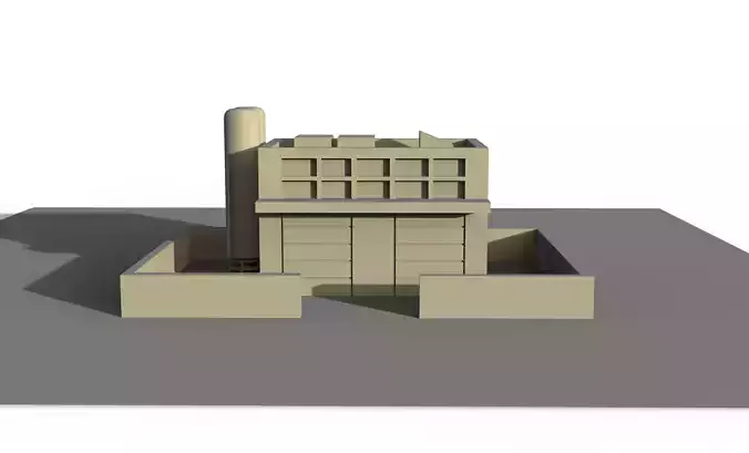home model Low-poly 3D model