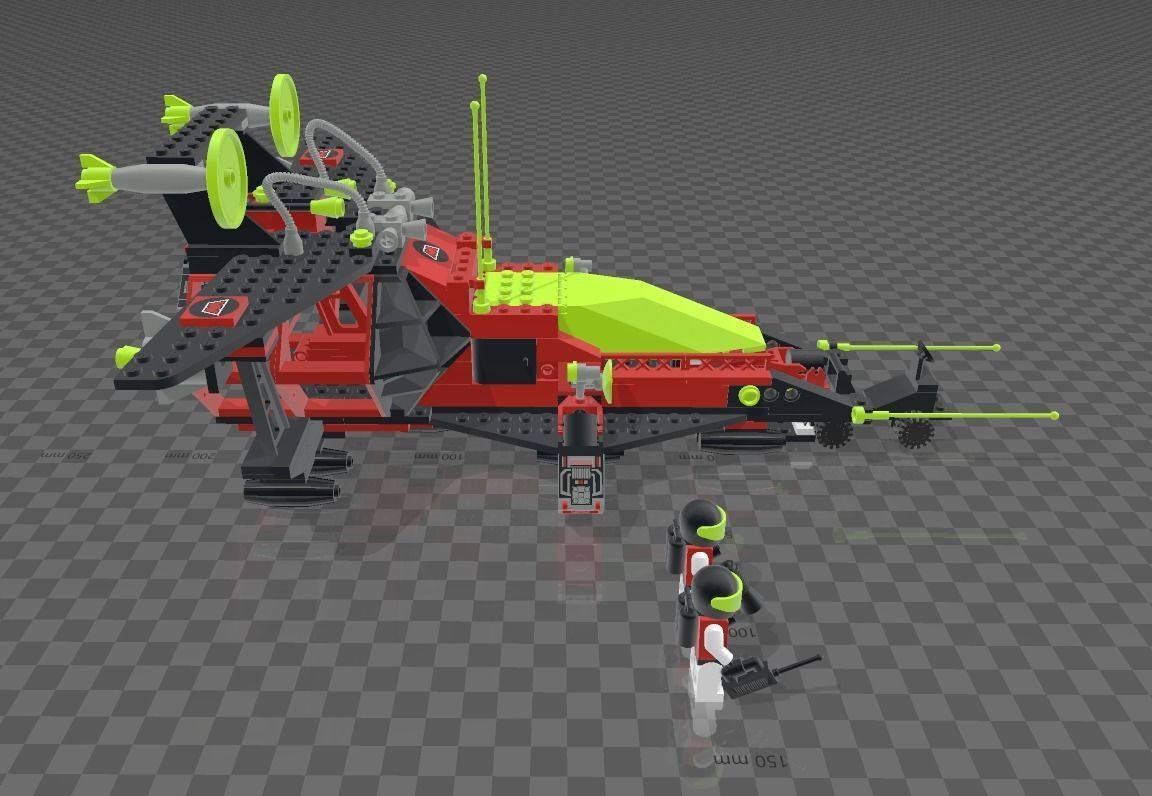 LEGO STELLAR RECON VOYAGER M-TRON 6956 3D print model_5