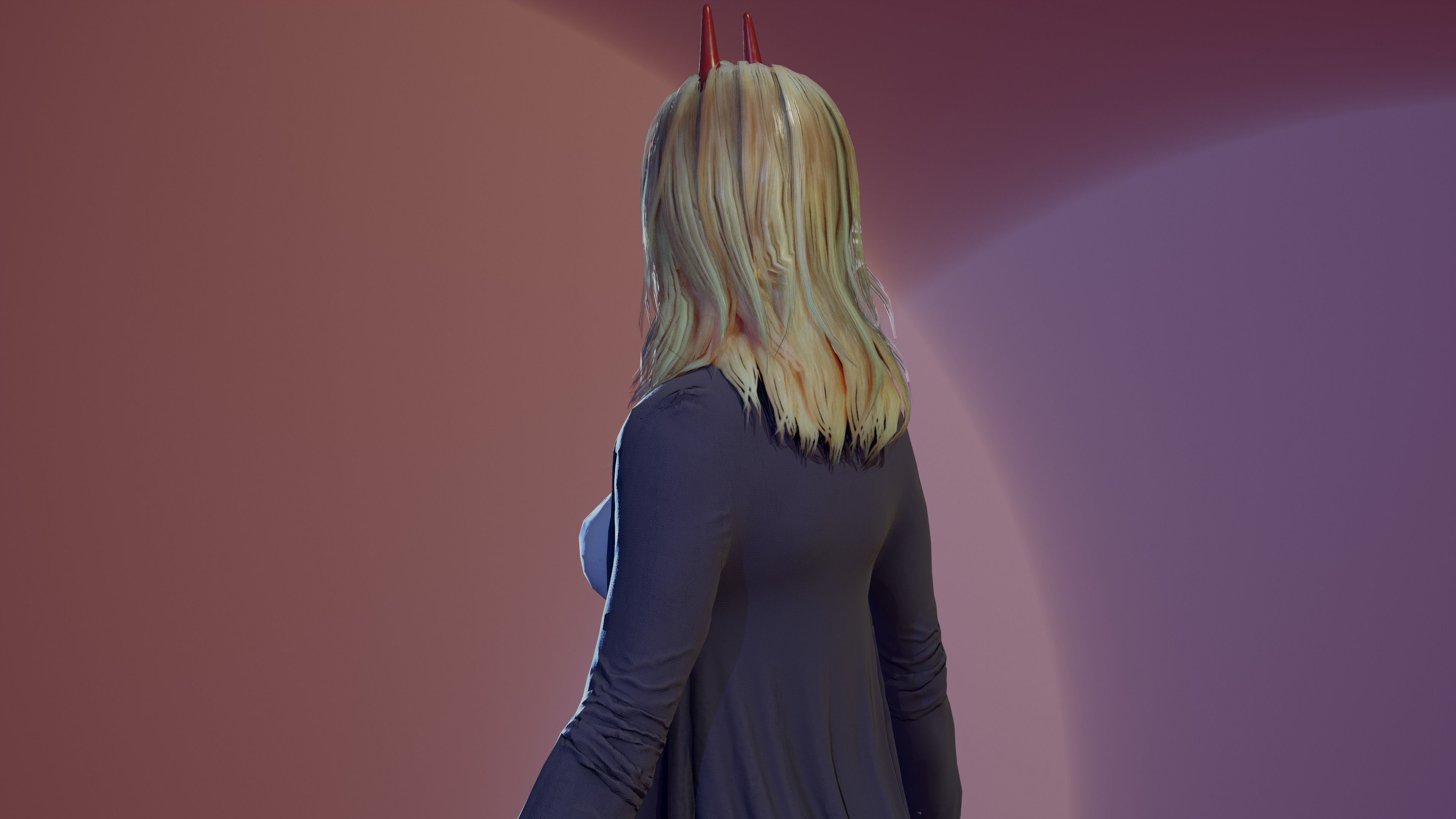 Power Low-poly 3D model_9