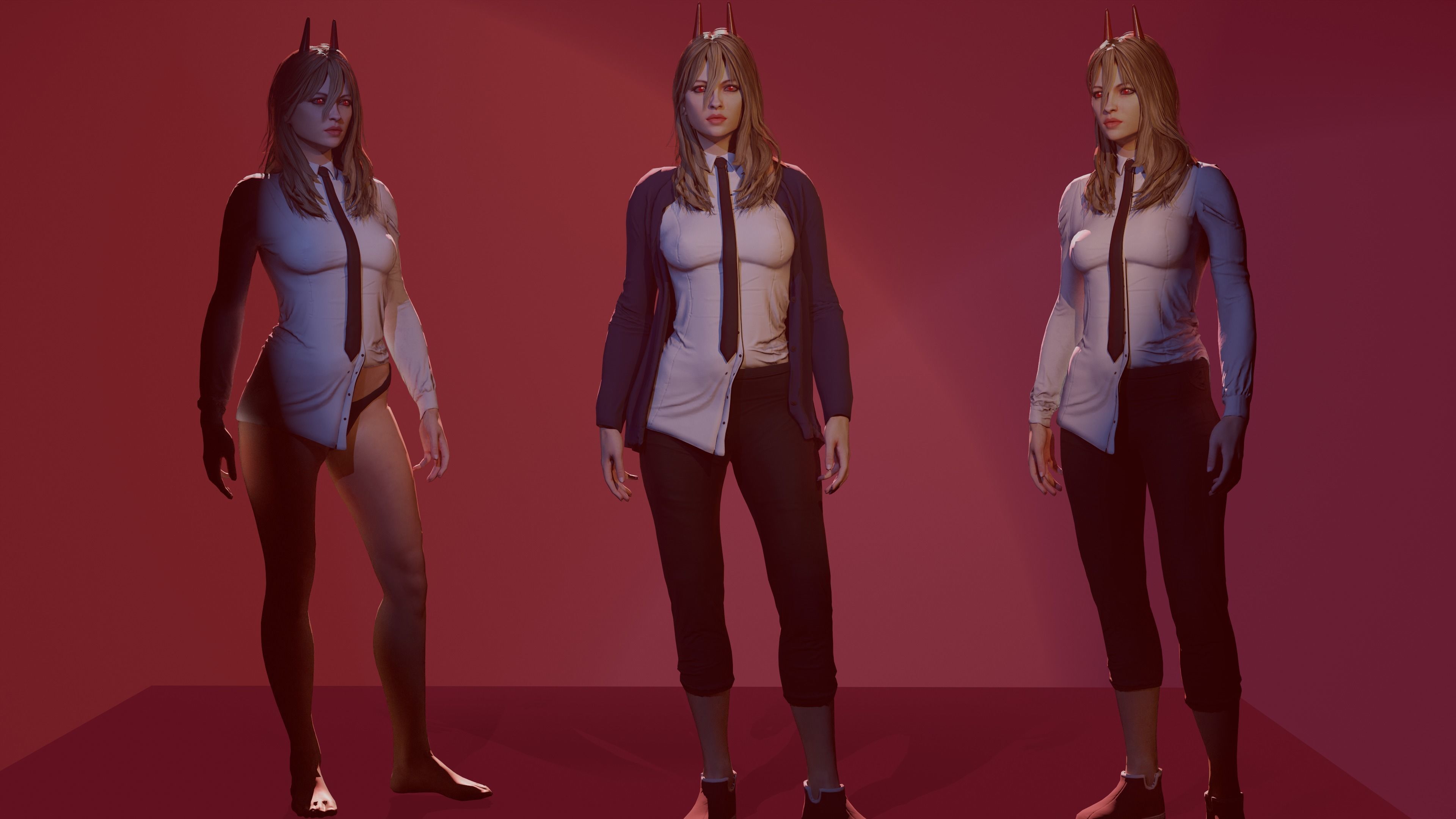 Power Low-poly 3D model_2