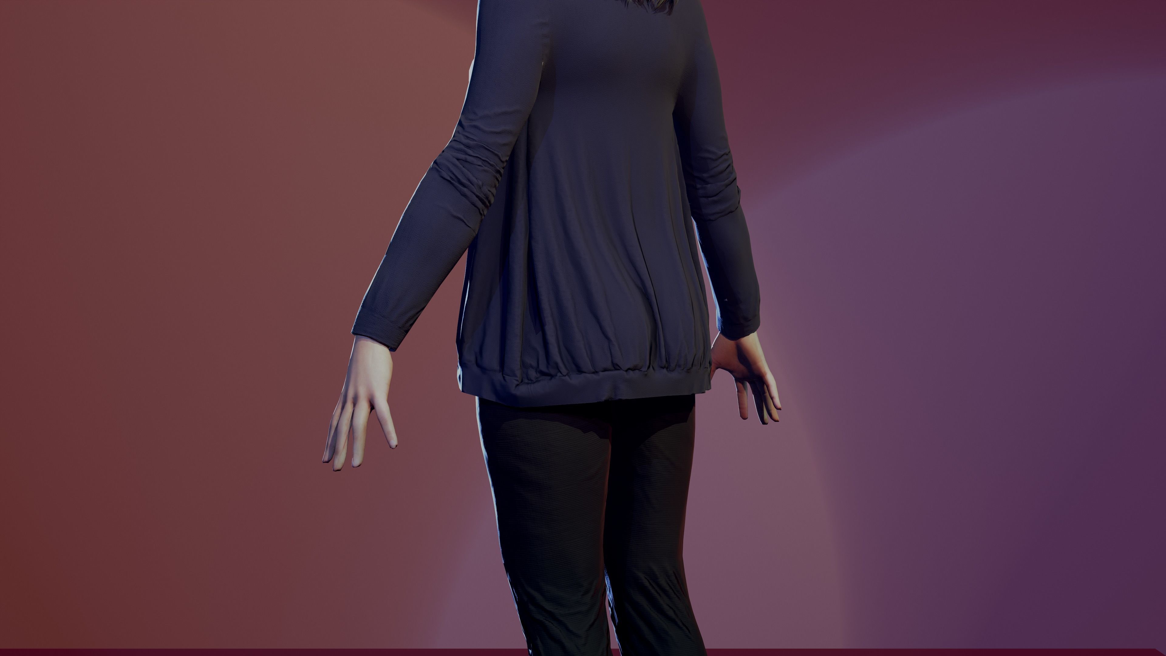 Power Low-poly 3D model_10