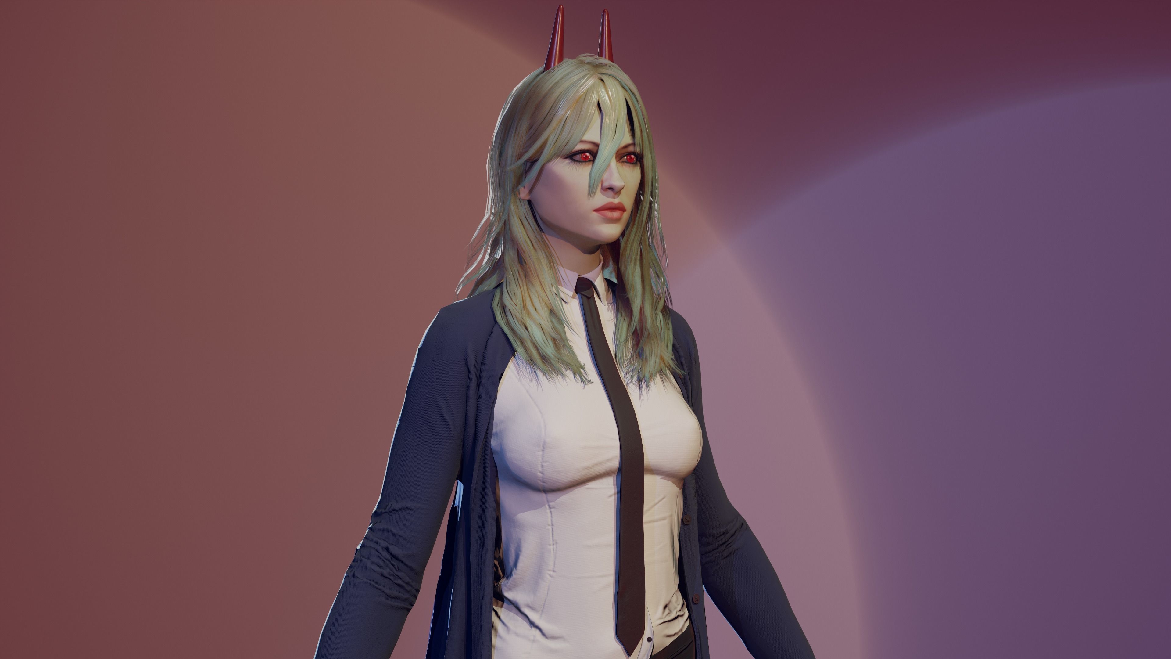 Power Low-poly 3D model_8